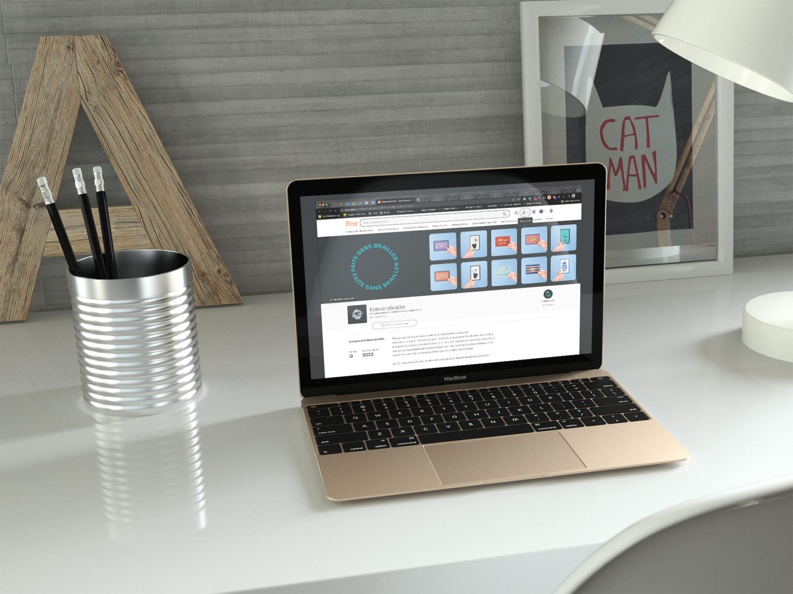 Faite sans brailler on etsy