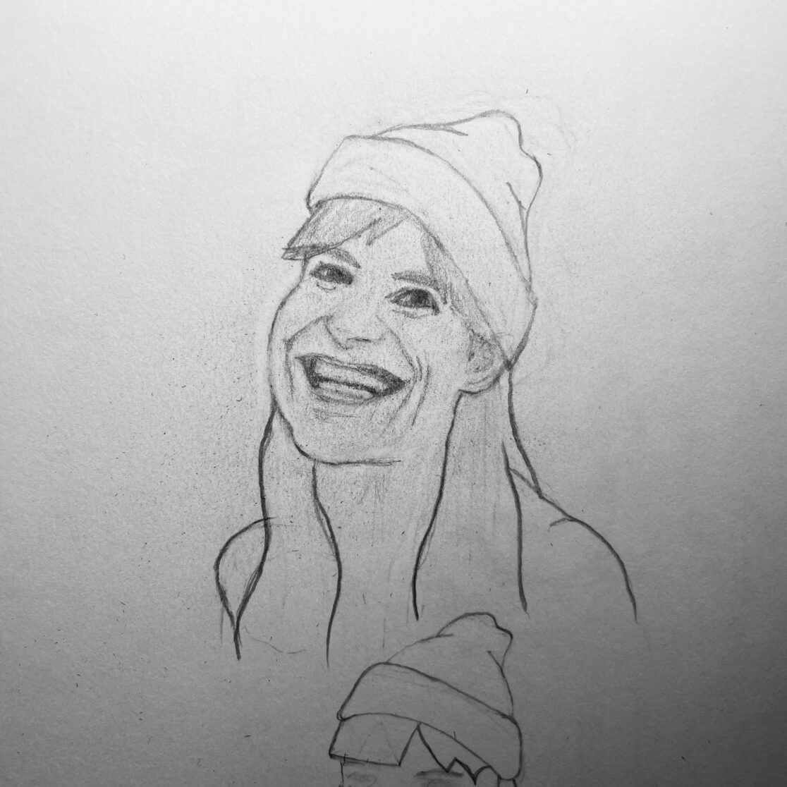 Esquisse de Salomé Corbo