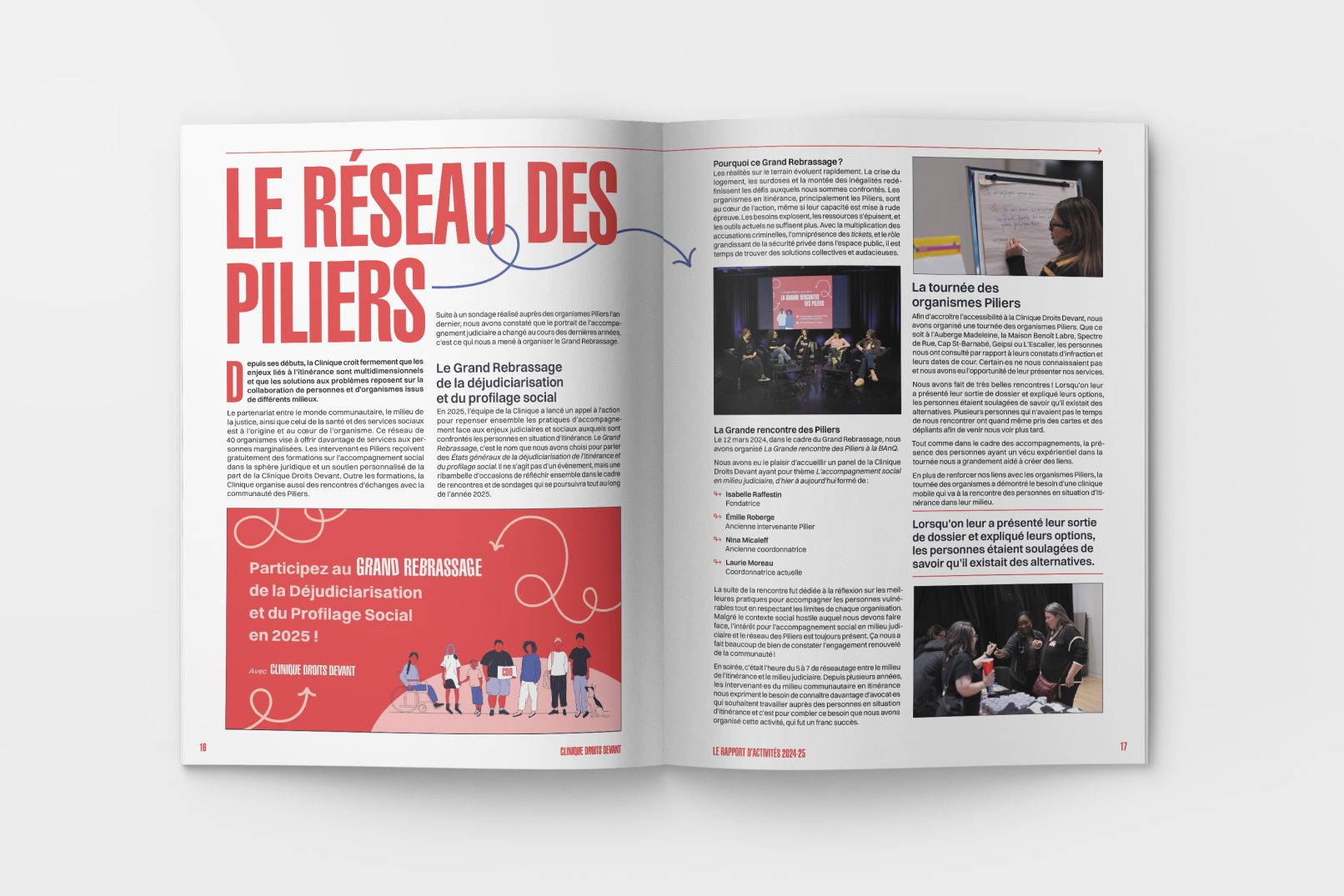 Rapport annuel de la Clinique Droits devant