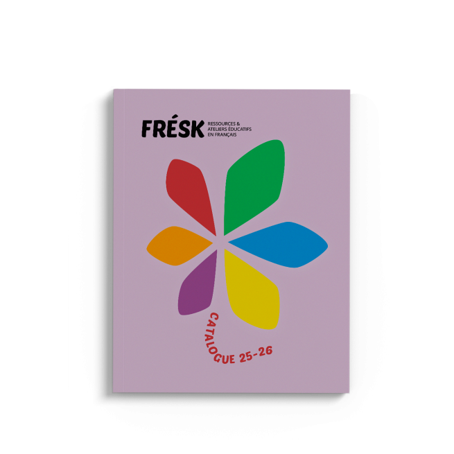 Design du catalogue 25-26 du FRÉSK par Sophie Ouch