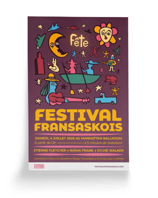 Affiche du Festival Fransaskois 2026